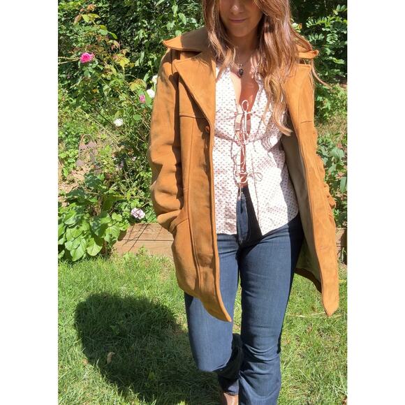 Y2K Lace-Up Handkerchief Print Blouse — / American Eagle Vintage Top XS-S - Picture 6 of 9